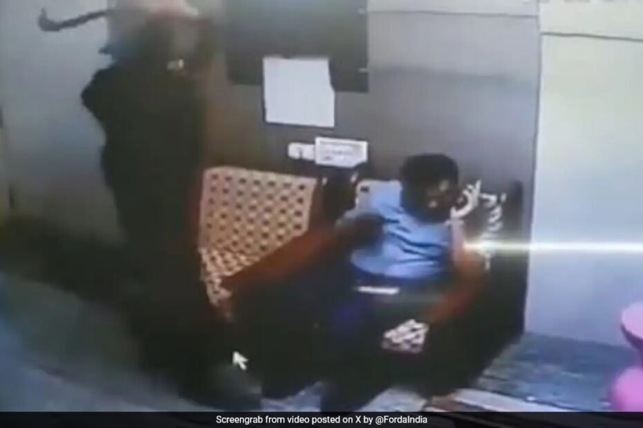 On CCTV, Man Strikes Doctor 18 Times With Sickle At Maharashtra Hospital