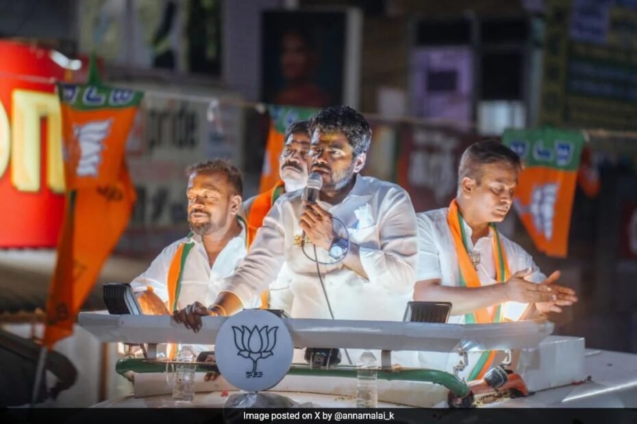 Case Against Tamil Nadu BJP Chief For Campaigning After Permitted Hours