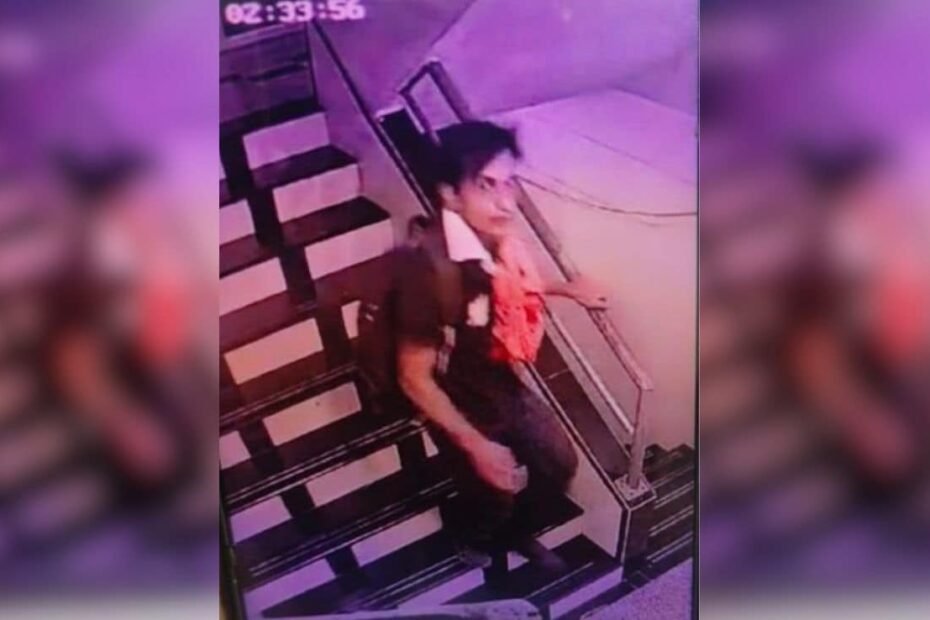 Saif Ali Khan’s Attacker Seen On CCTV In Building Staircase