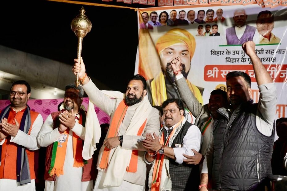 दिल्ली में बदलाव के लिए जनता तैयार, सम्राट चौधरी का दावा, बिहार-यूपी के लोग भाजपा के साथ