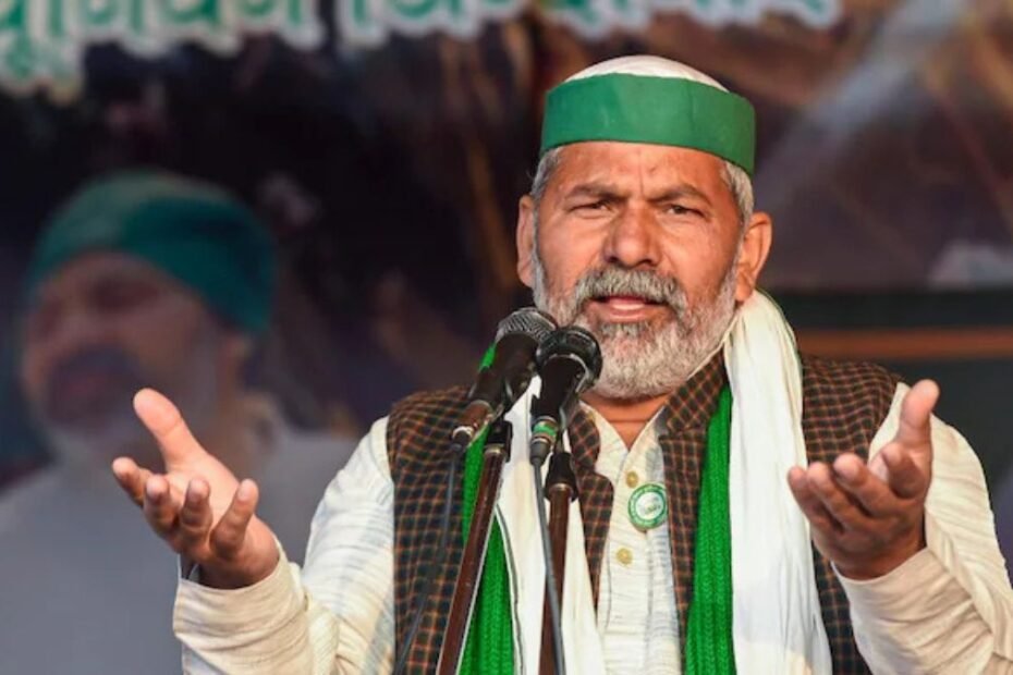 राकेश टिकैत का सिर काटने की धमकी, पांच लाख के इनाम का किया ऐलान, केस दर्ज